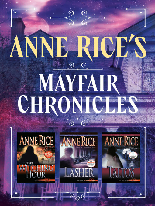 Title details for The Mayfair Witches Series 3-Book Bundle by Anne Rice - Available